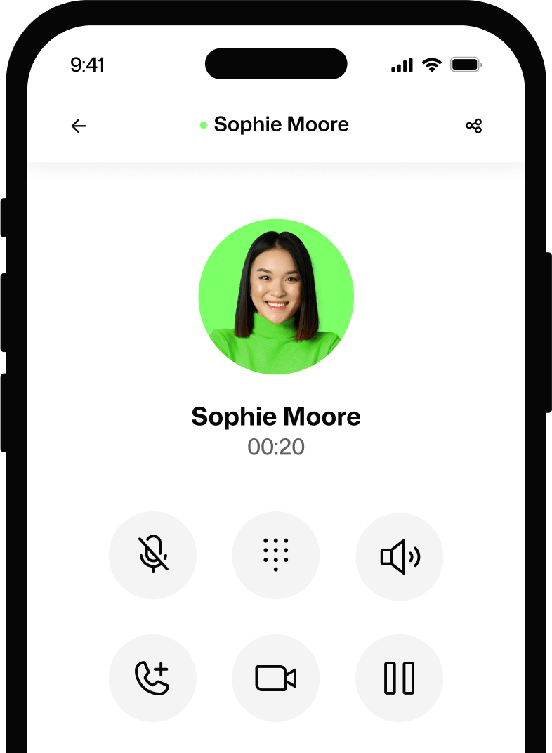 Image Phone Get In Touch with Us - Limetech X Webflow Template
