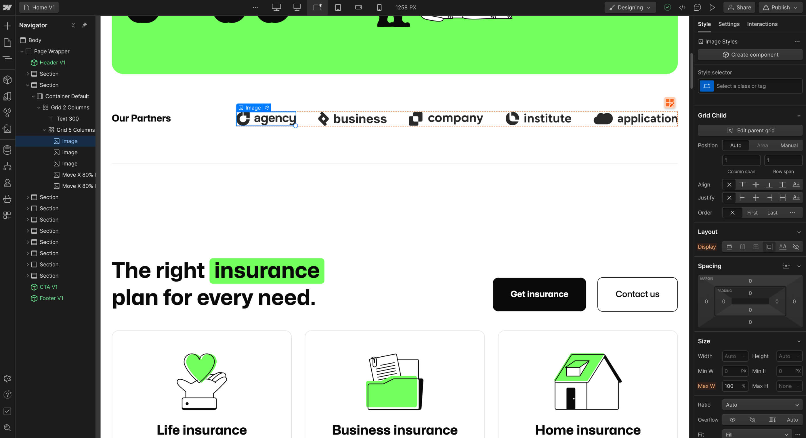 Icons And Graphics - Limetech X Webflow Template