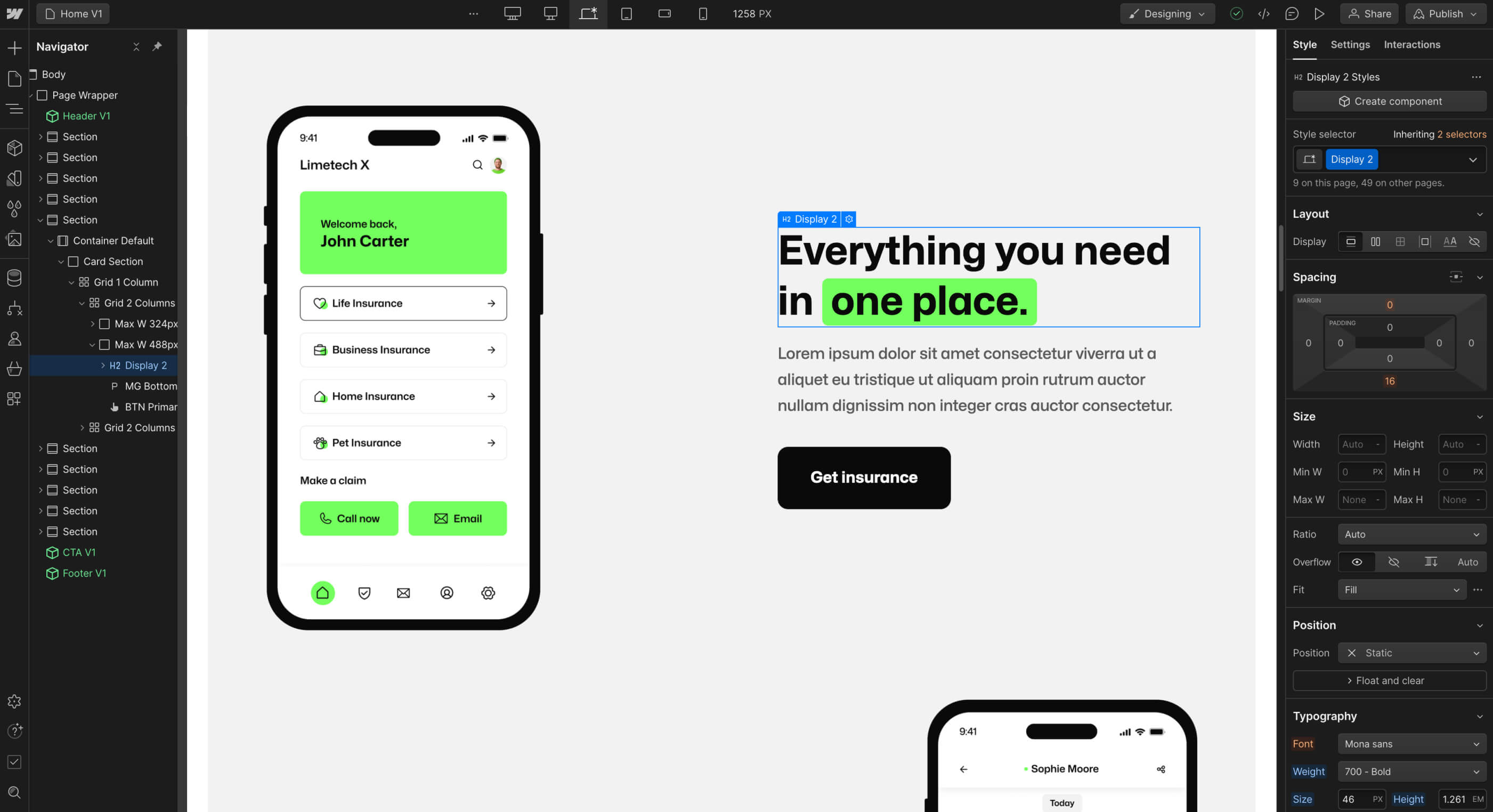 Static Content - Limetech X Webflow Template
