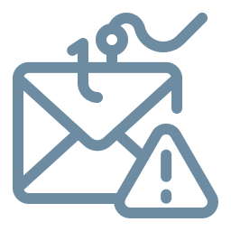 Blue laptop icon with a cursor arrow on the screen.