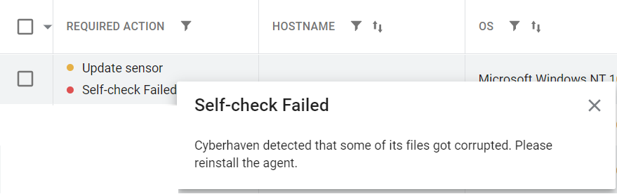 Agent Integrity Self-Check