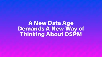 Thumbnail for article about rethinking DSPM for AI data security
