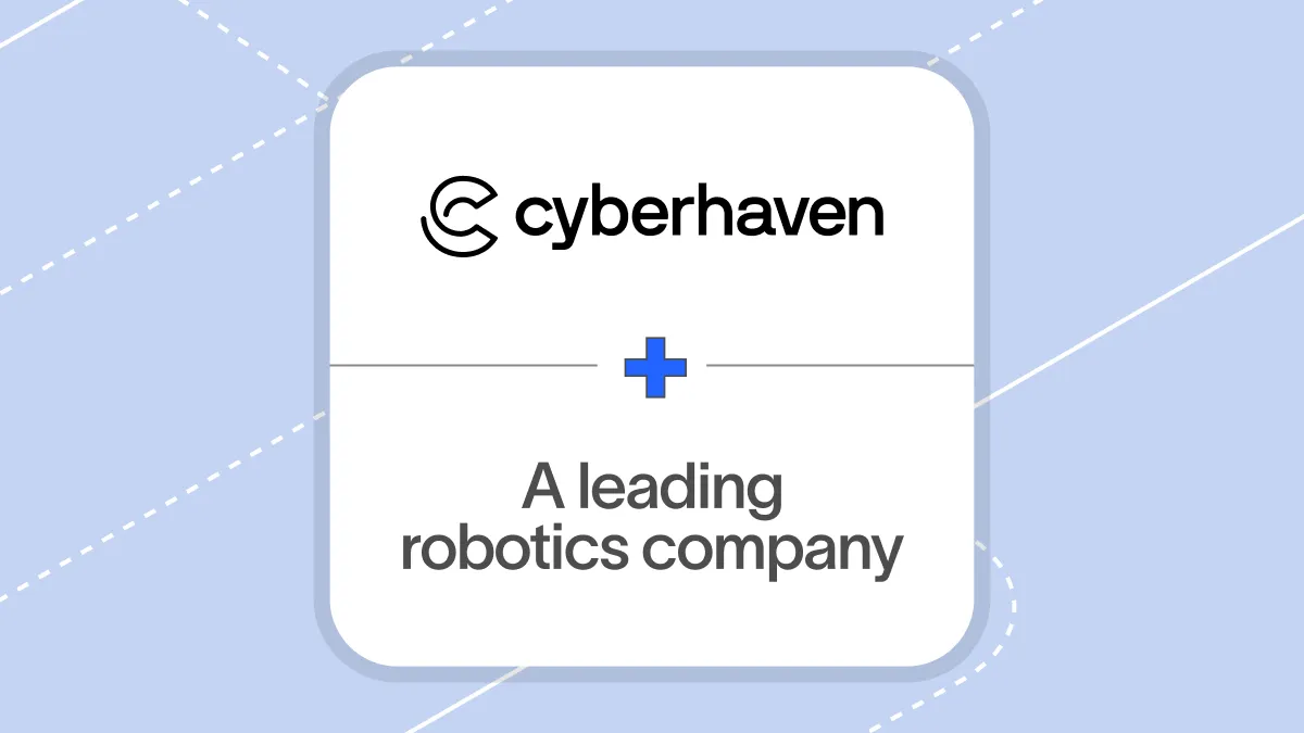 Cyberhaven and a leading robotics company customer story