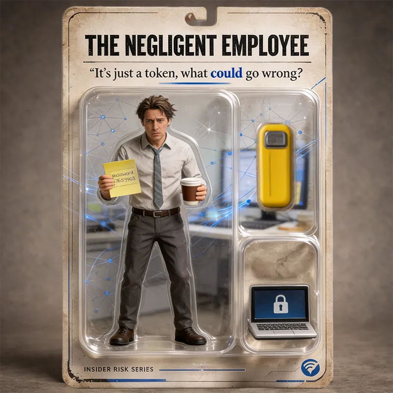 The negligent employee insider risk DNA type