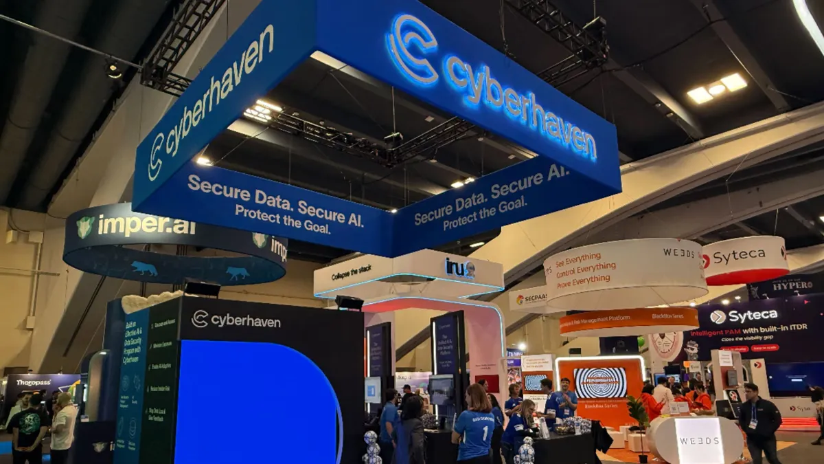 Cyberhaven booth at RSAC 2026