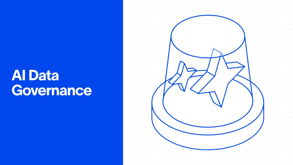 AI Data Governance hero illustration
