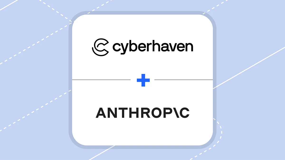 Cyberhaven and Anthropic logos