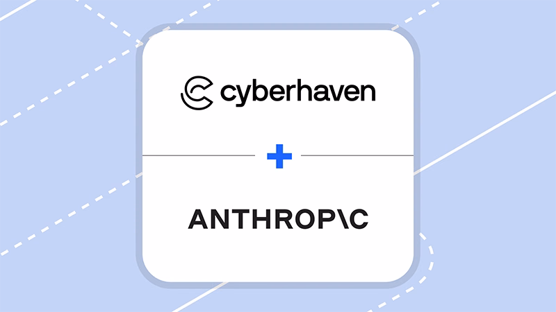 Cyberhaven and Anthropic logos