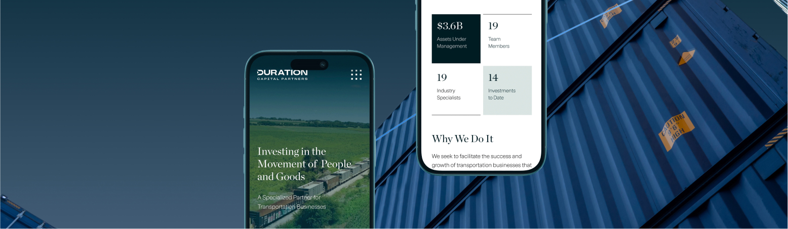 Duration Capital website screenshot
