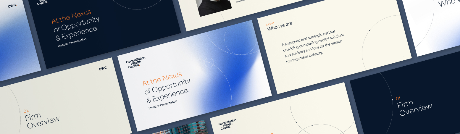 Investor presentations for Constellation Wealth Capital
