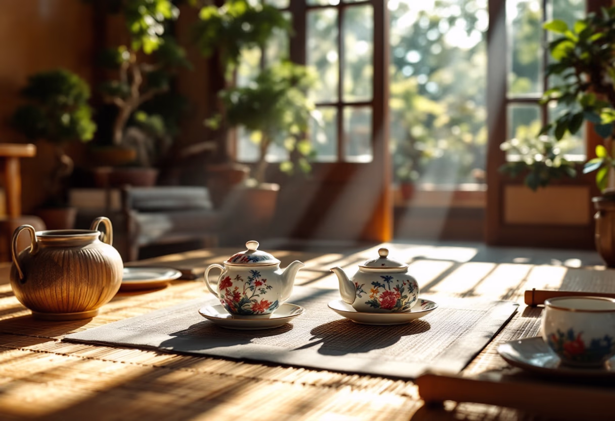 image of traditional chinese decor for a chinese restaurant