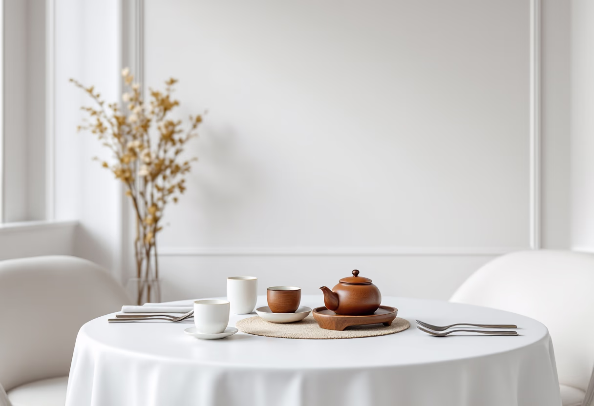 image of vibrant restaurant interior (for a chinese restaurant)