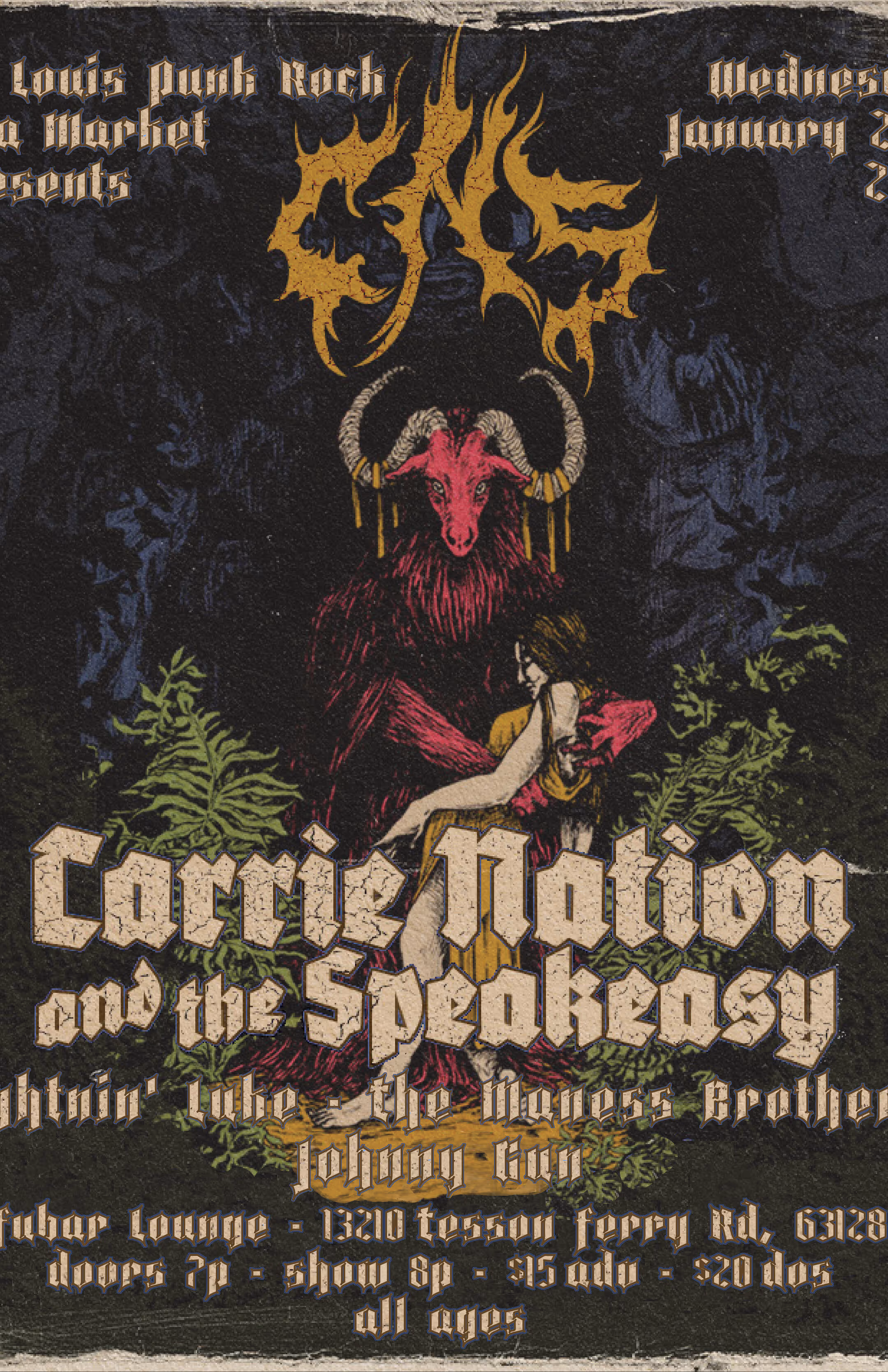 Carrie Nation & The Speakeasy