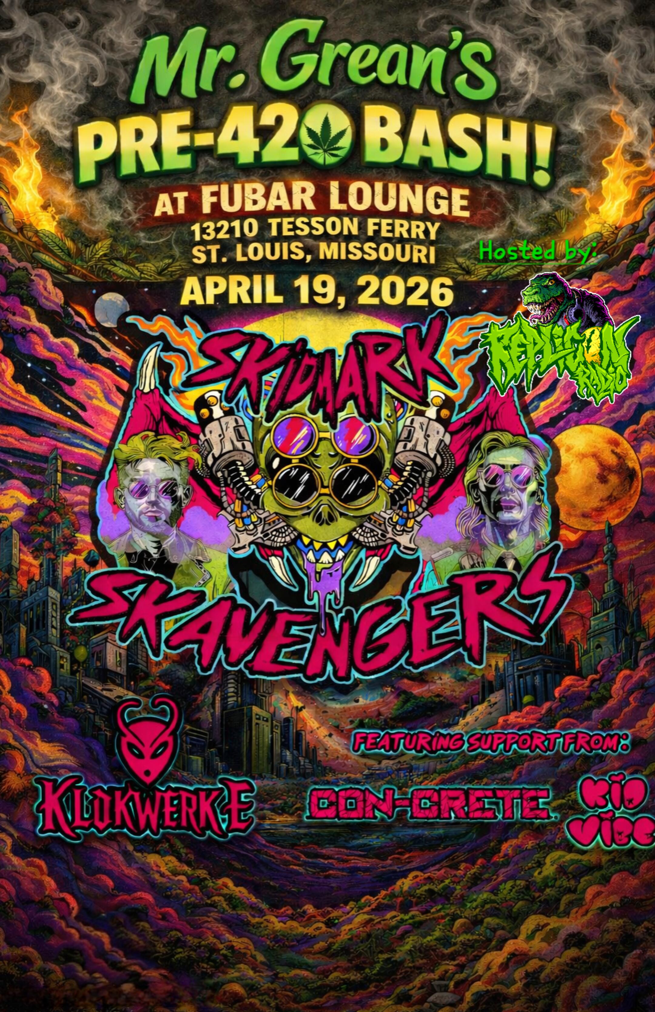 Mr. Green’s Pre-420 Bash