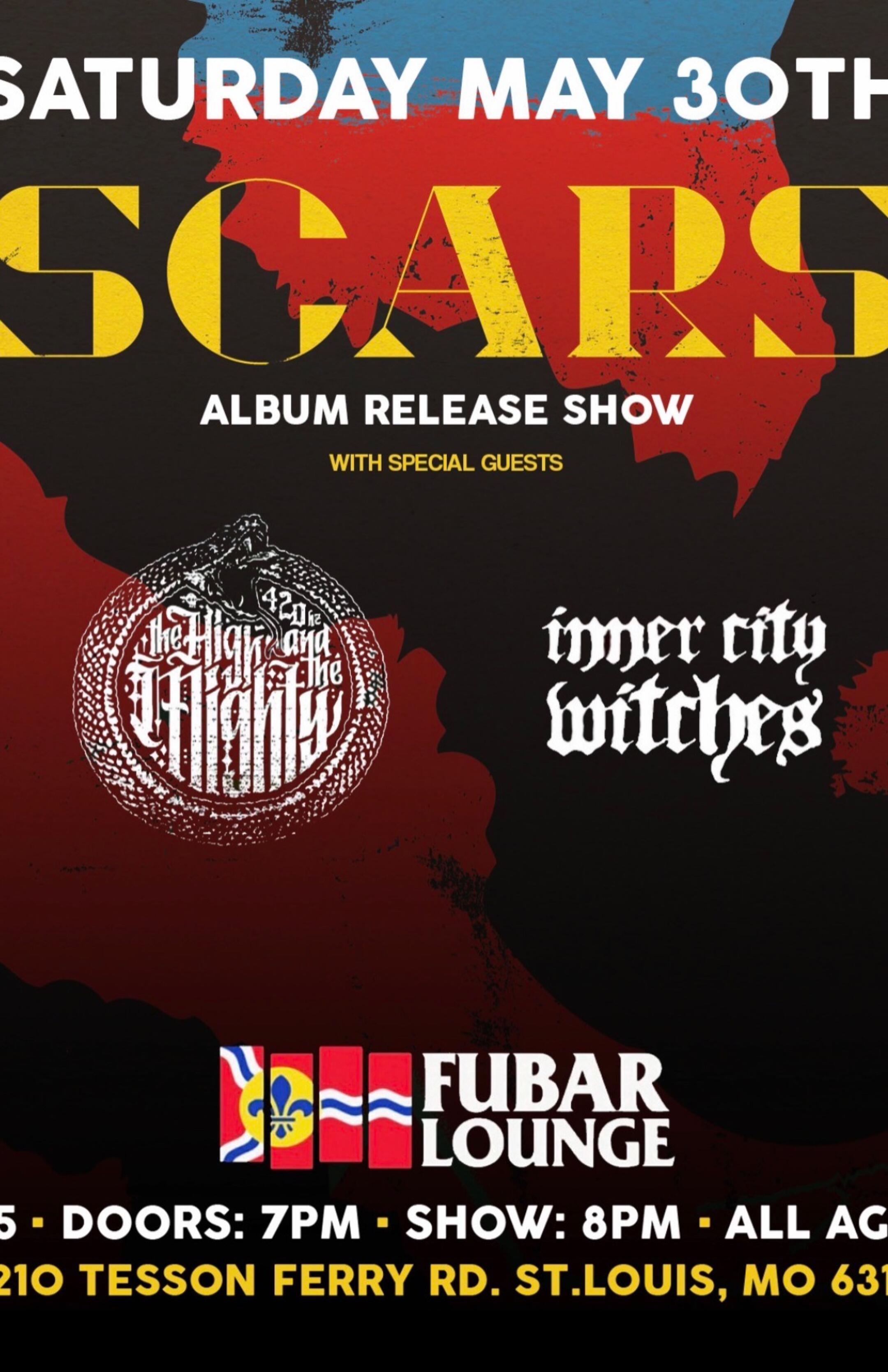 Scars “Everything is Awful” Record Release show
