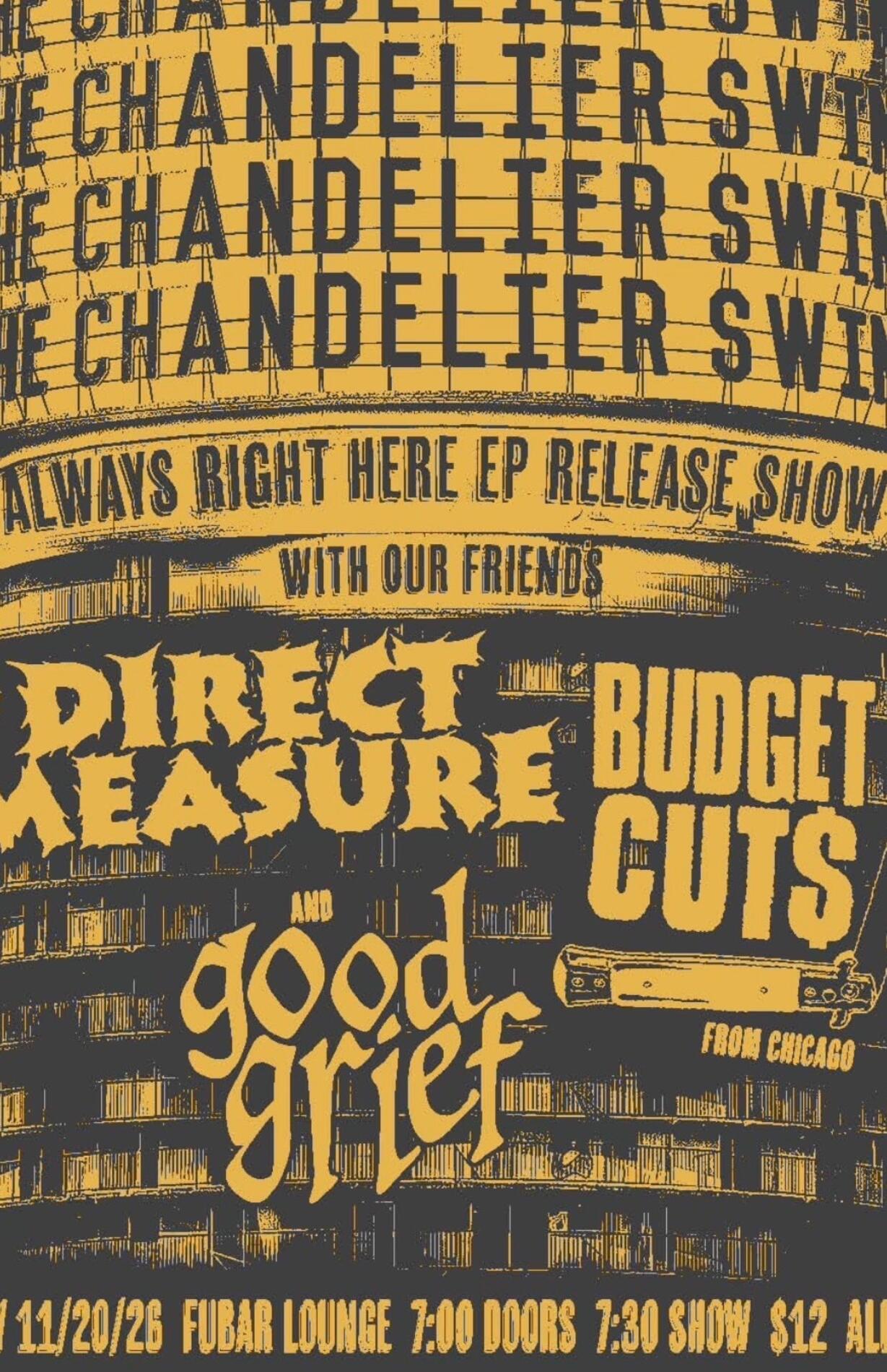 The Chandelier Swing - “Always Right Here” EP Release Show
