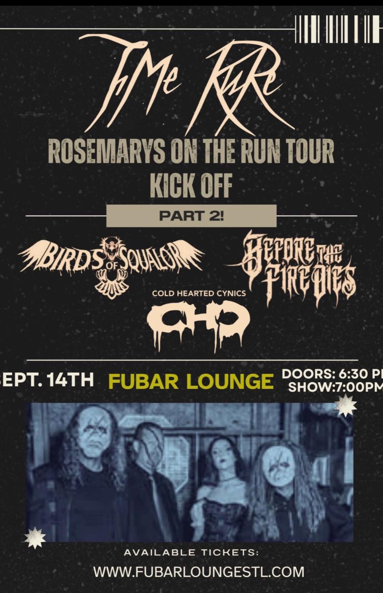 Time Kure - Rosemary’s On The Run Tour (part 2)