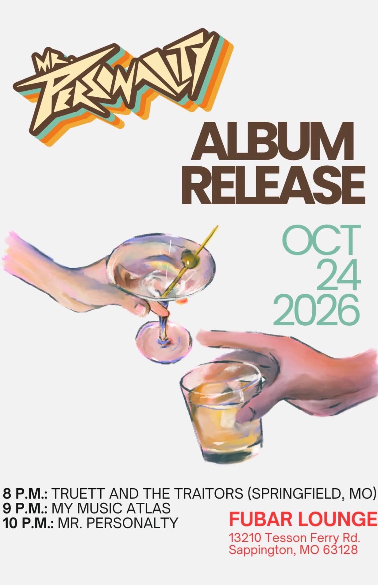 Mr. Personality - Album Release