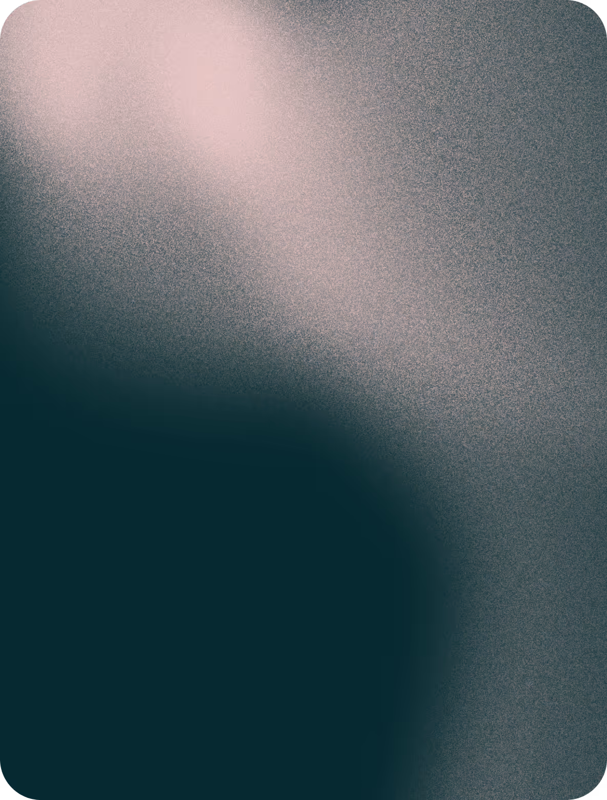 Dégradé flou abstrait avec des tons sombres verts et des reflets rosés en haut à gauche.