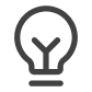 Bulb icon