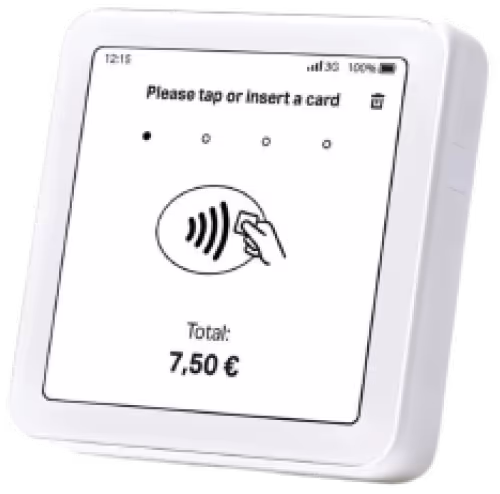 SumUp Solo and charging station
