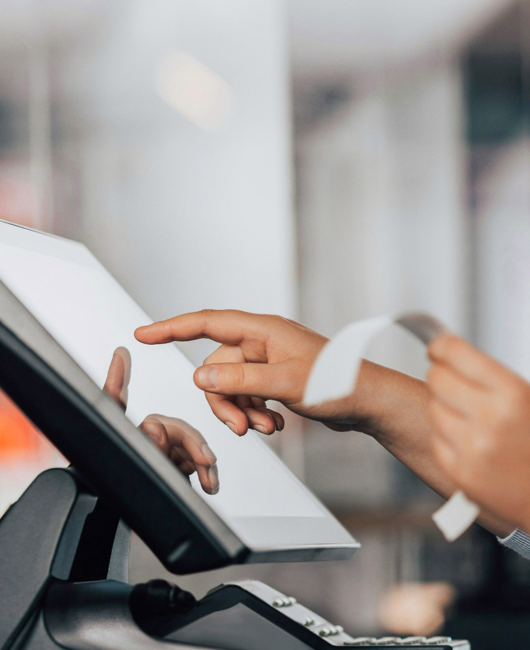 Point-of-sale management (illustration)