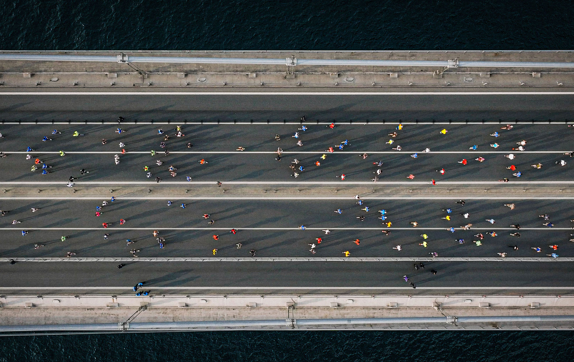 Chicago Marathon runners