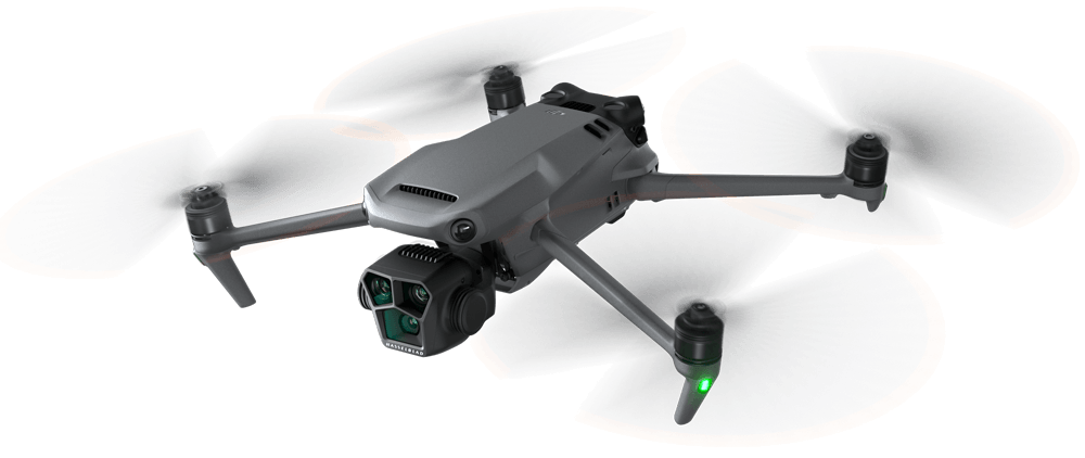 DJI Mavic 3 Pro drone flying midflight png transparent