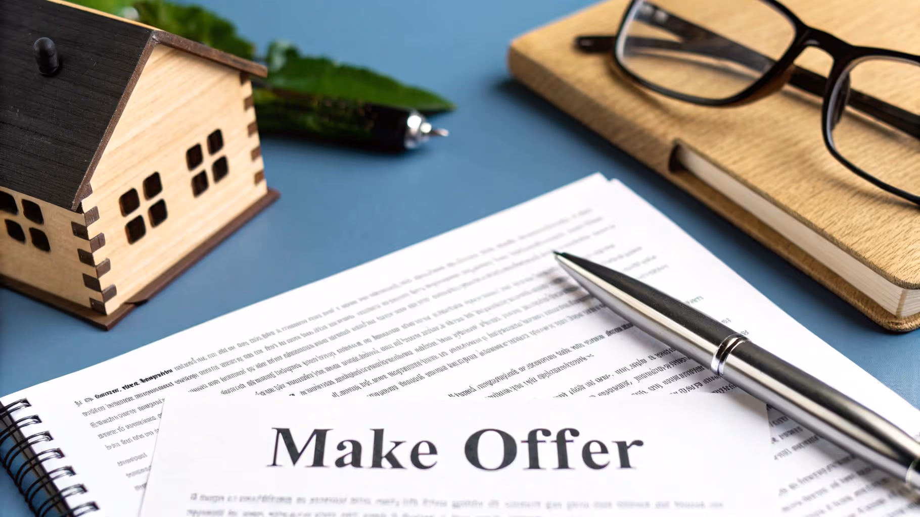 People looking at a house plan during their home search