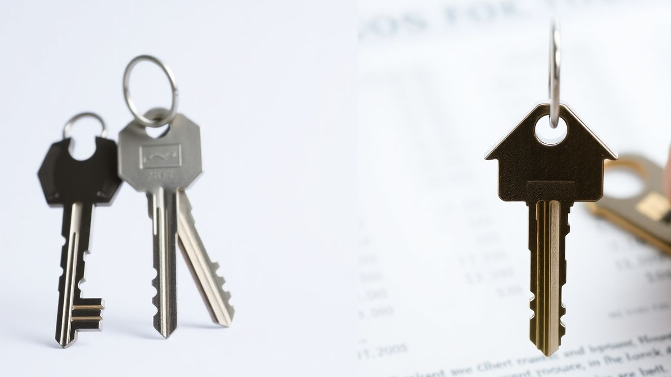 Consolidating two house keys into one larger key.