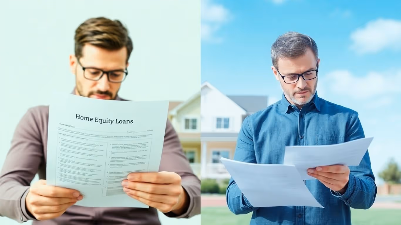 Choosing between home equity loan and refinance options.