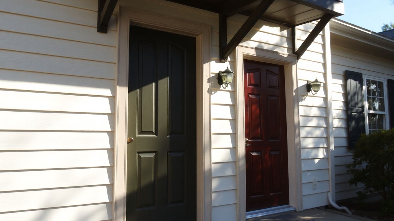 House with two doors