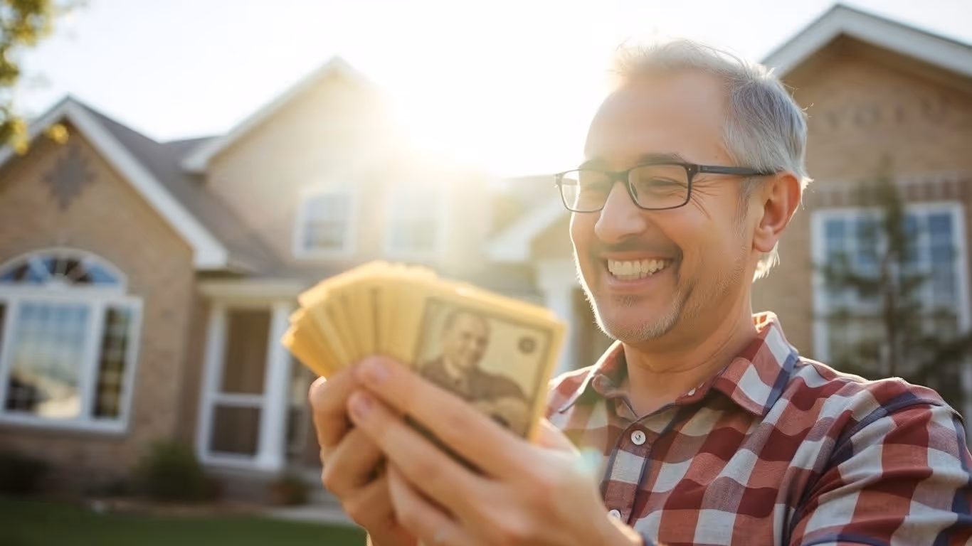 Homeowner with money and house