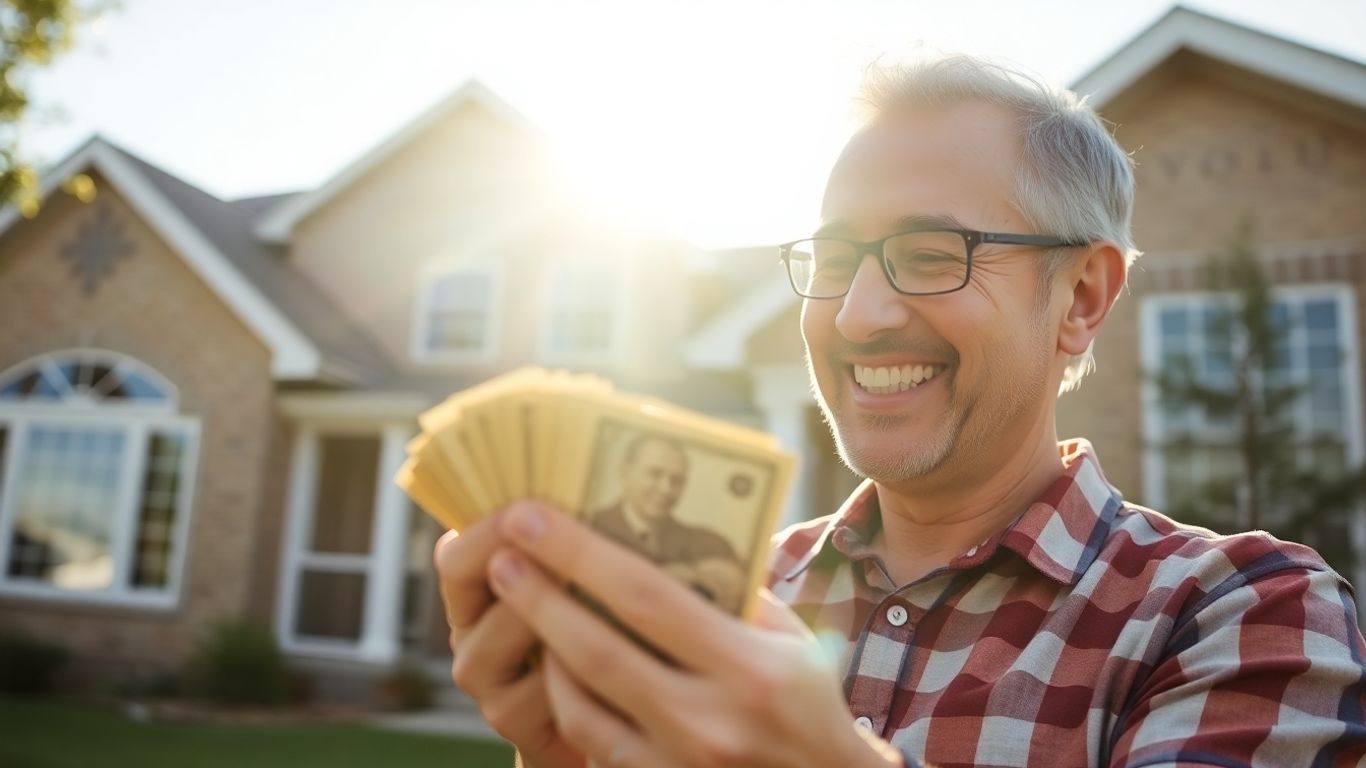 Homeowner with money and house