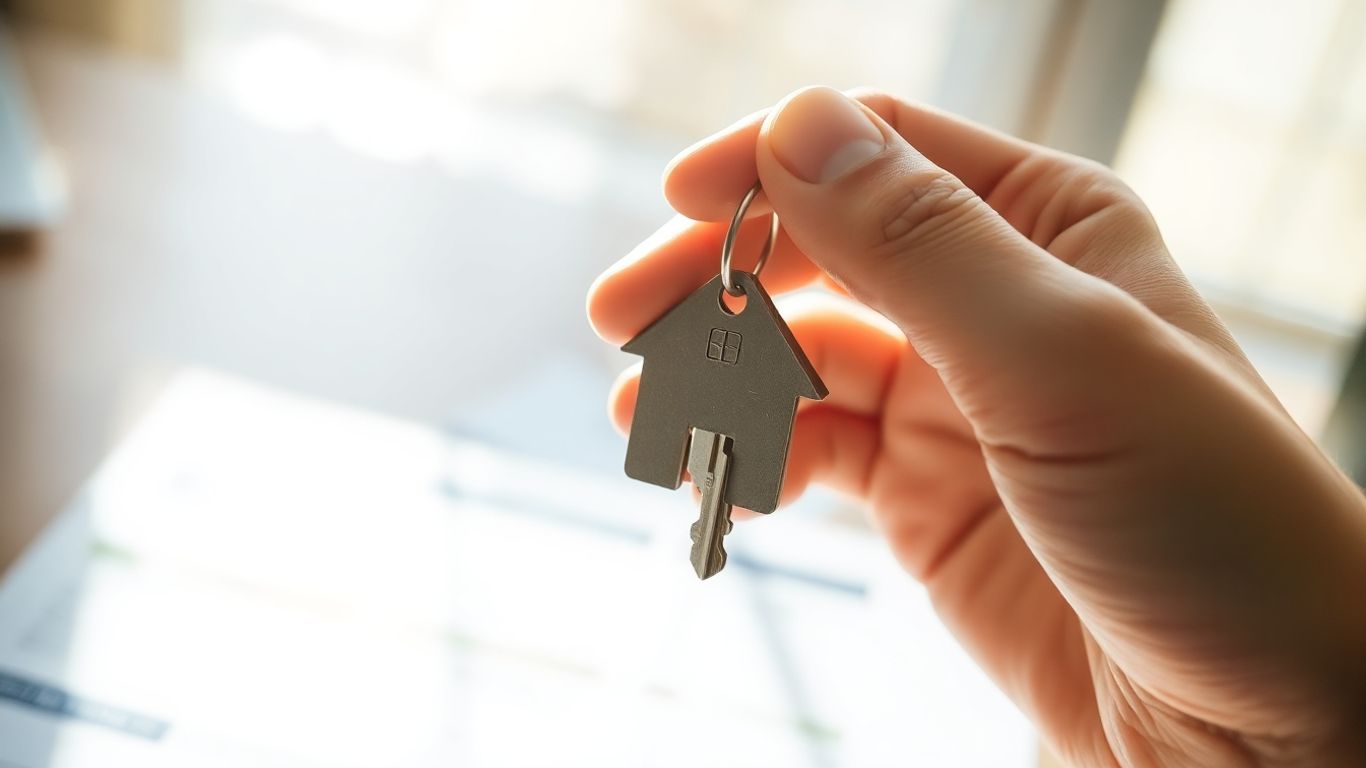 House key with sunlight, symbolizing mortgage savings.