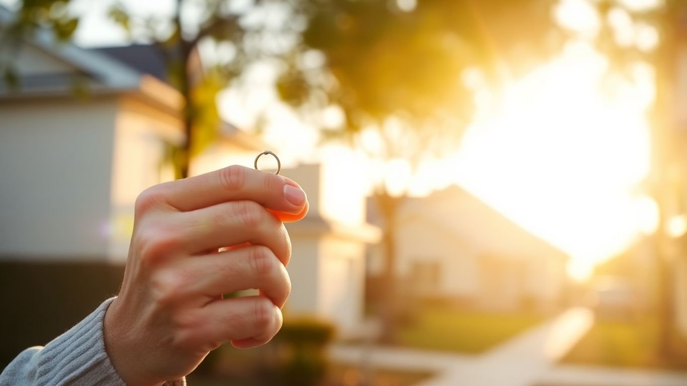 Homeowner with house key, considering refinance.