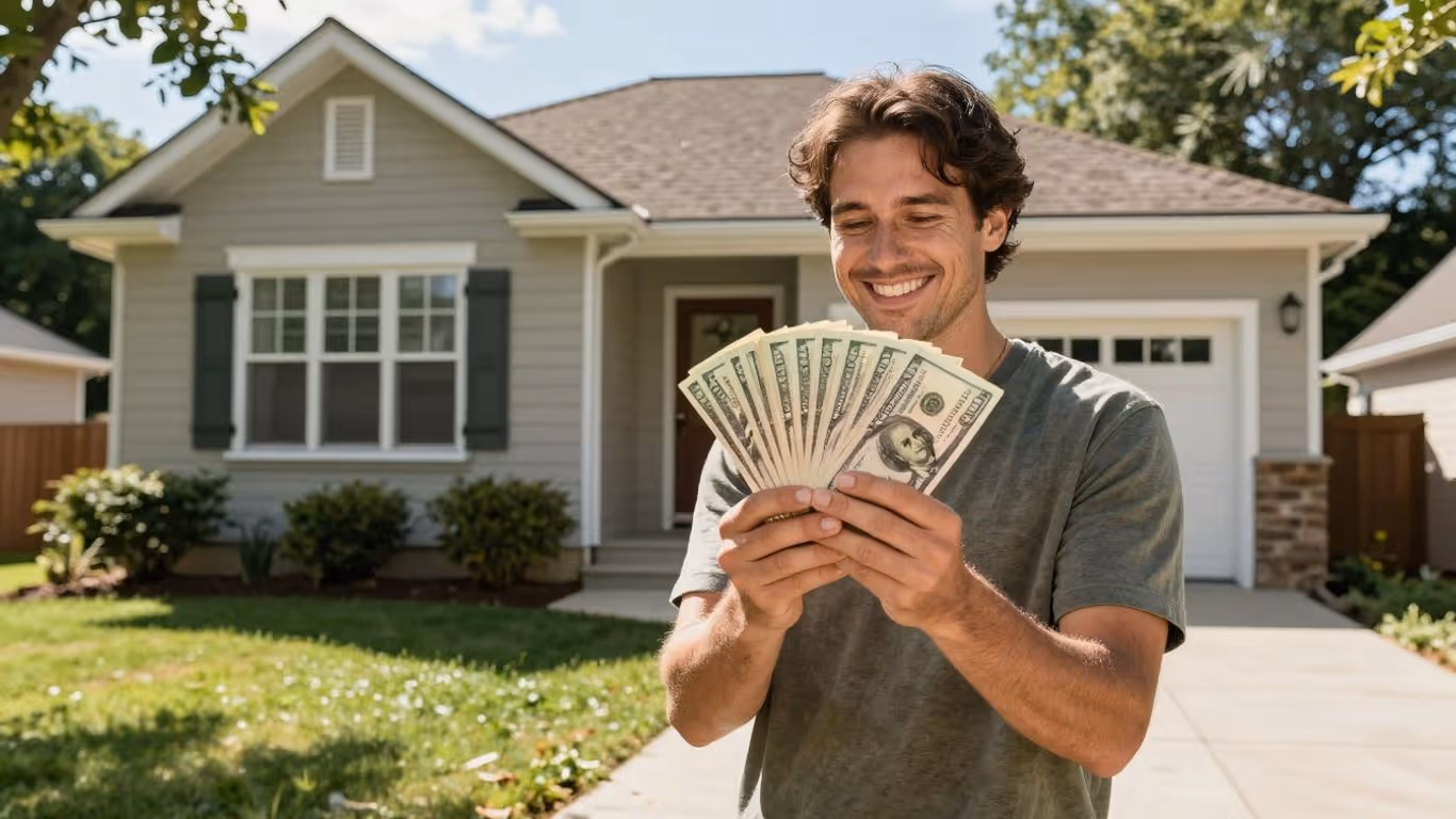 Homeowner with cash, equity, refinance, mortgage, house