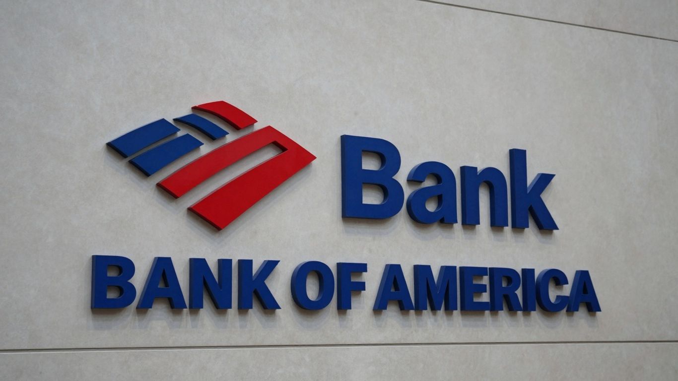 Bank of America logo on a clean background.