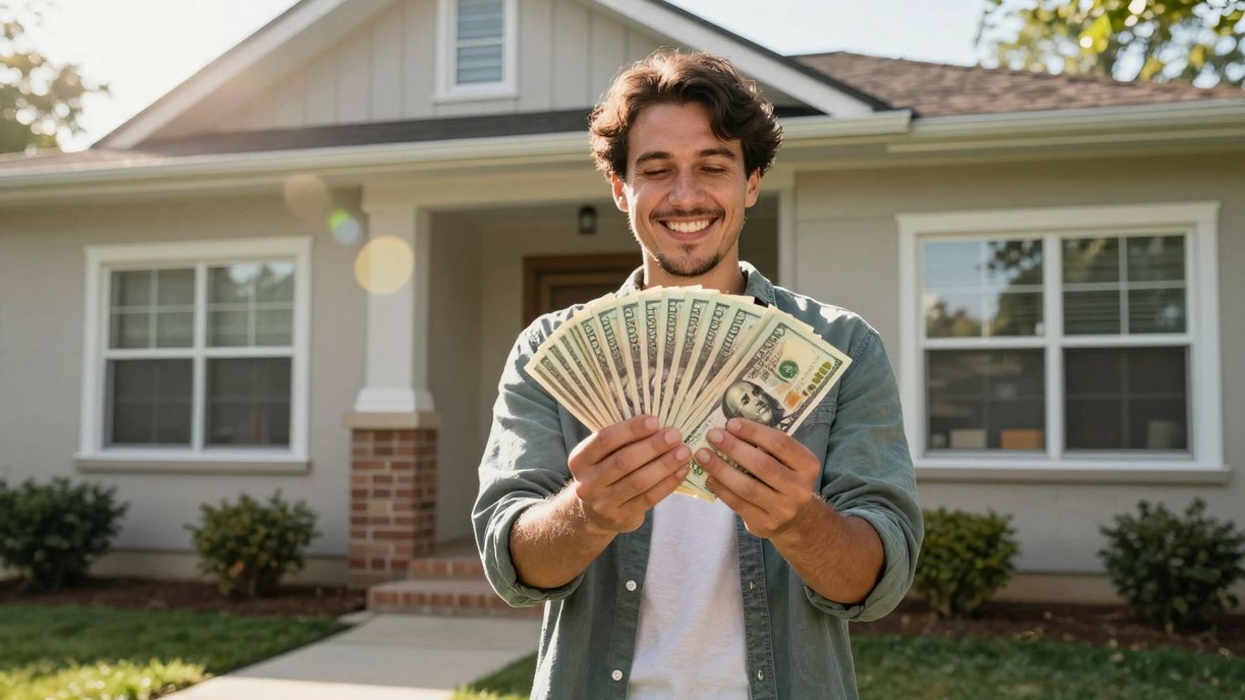 Homeowner with cash from cash-out refinance.