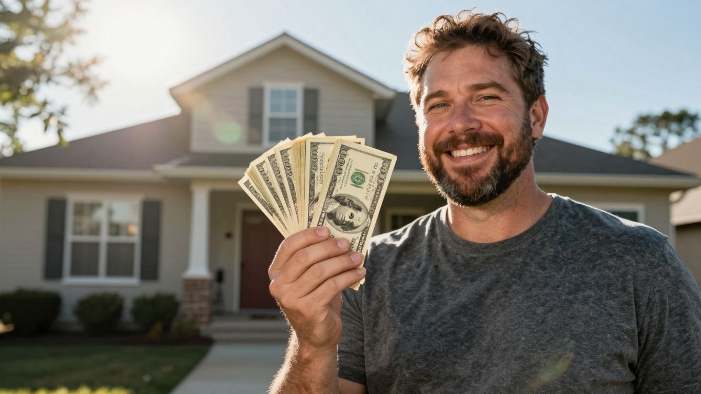 Texas homeowner with money and house.