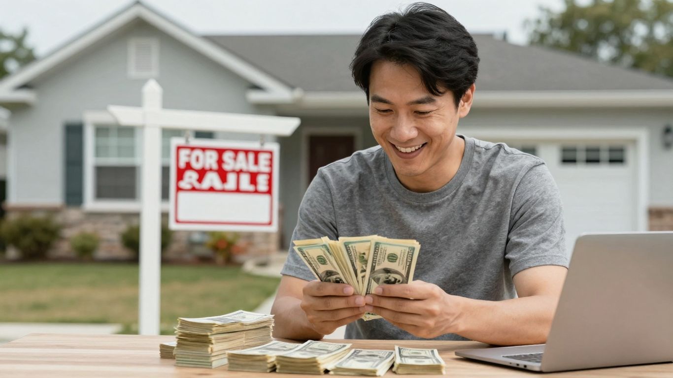 Homeowner with money and house.