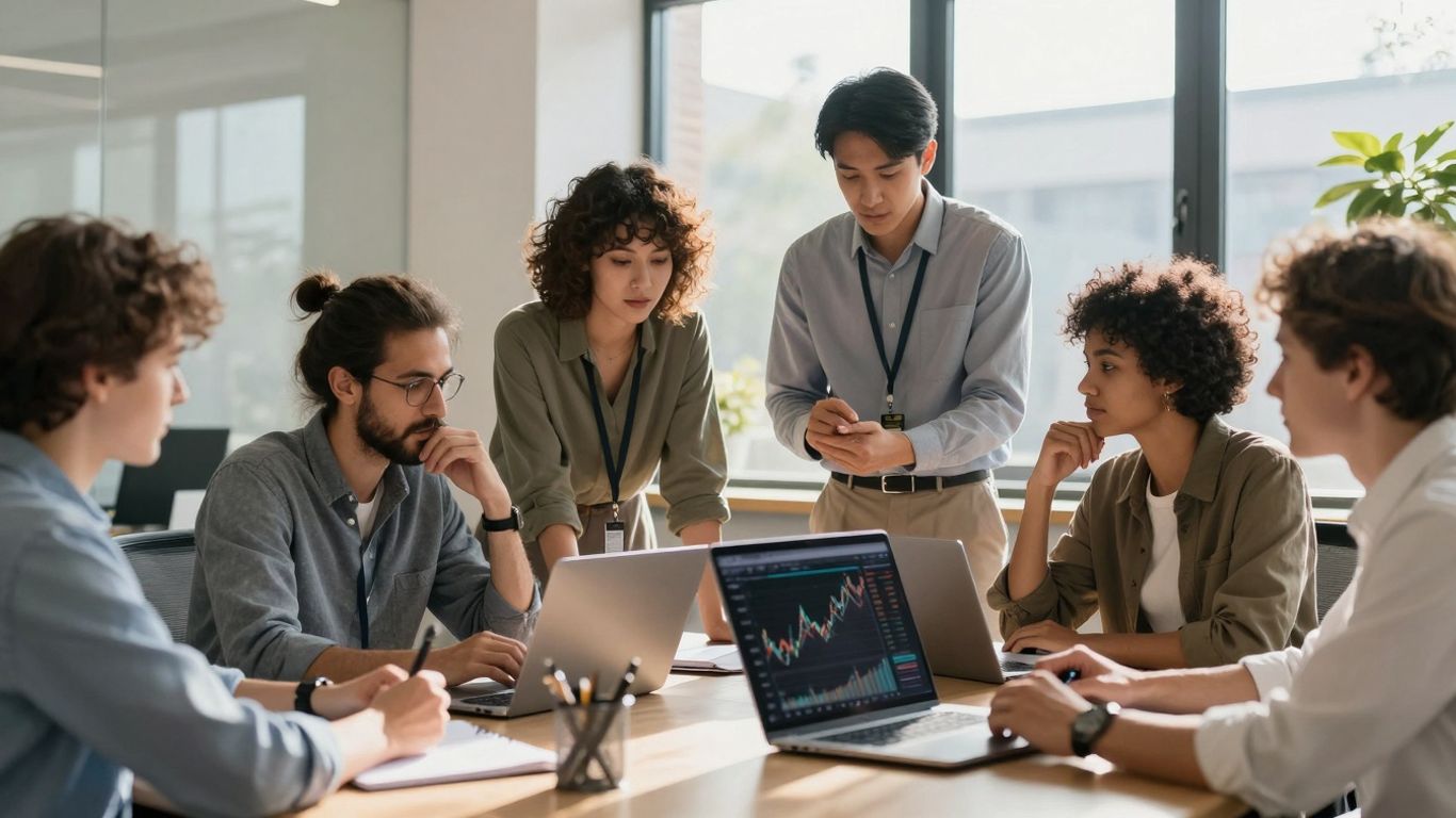 Better Mortgage Corporation office interior with employees collaborating.