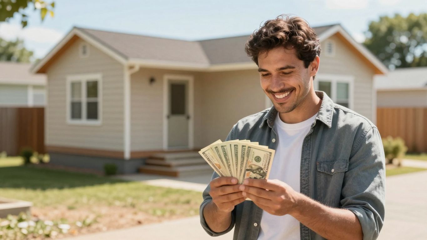 Homeowner with money and manufactured home.