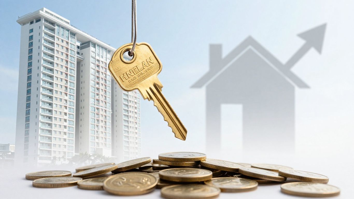 Singapore home loan refinance savings concept