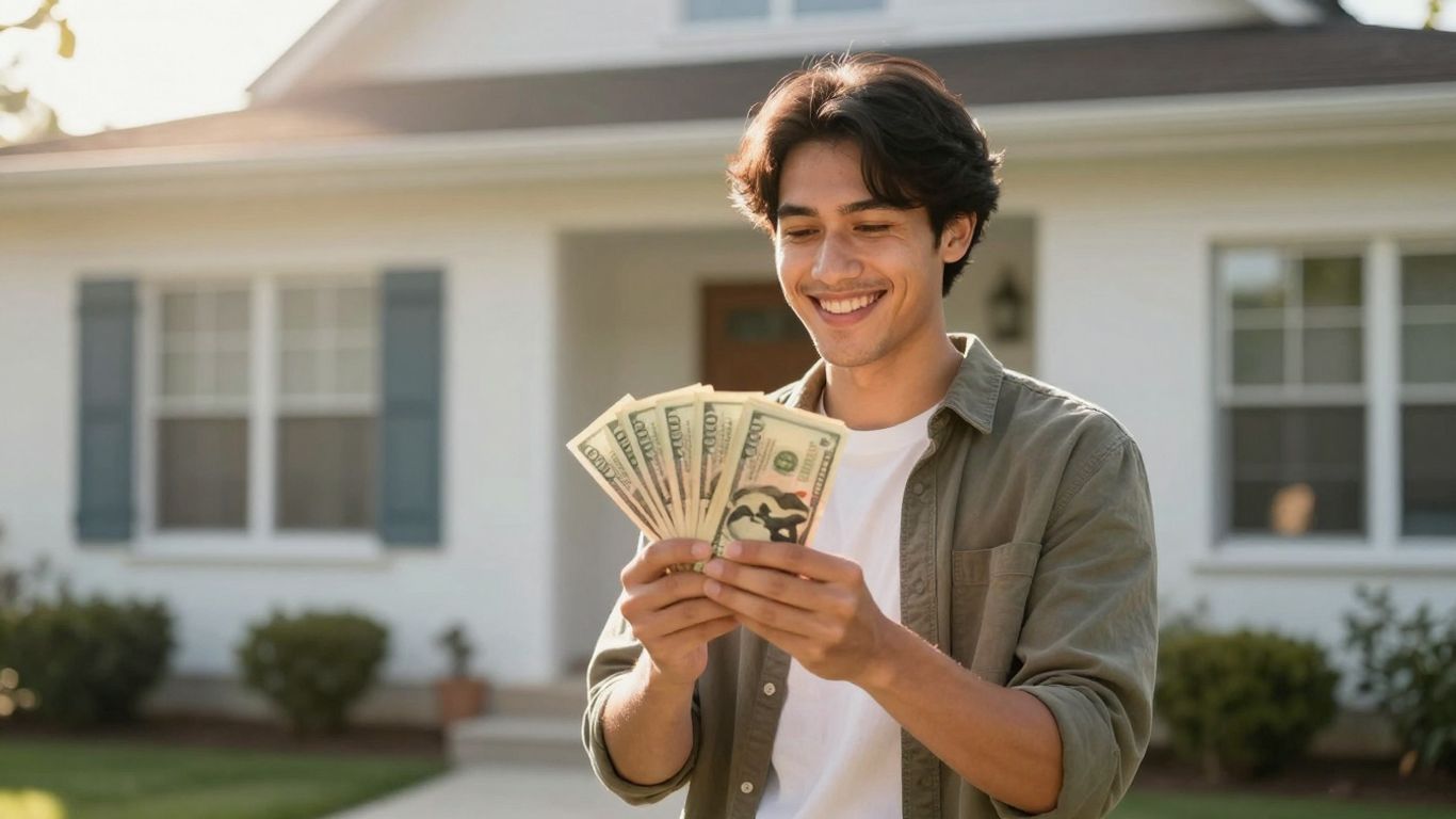 Homeowner with cash, refinancing for home equity.