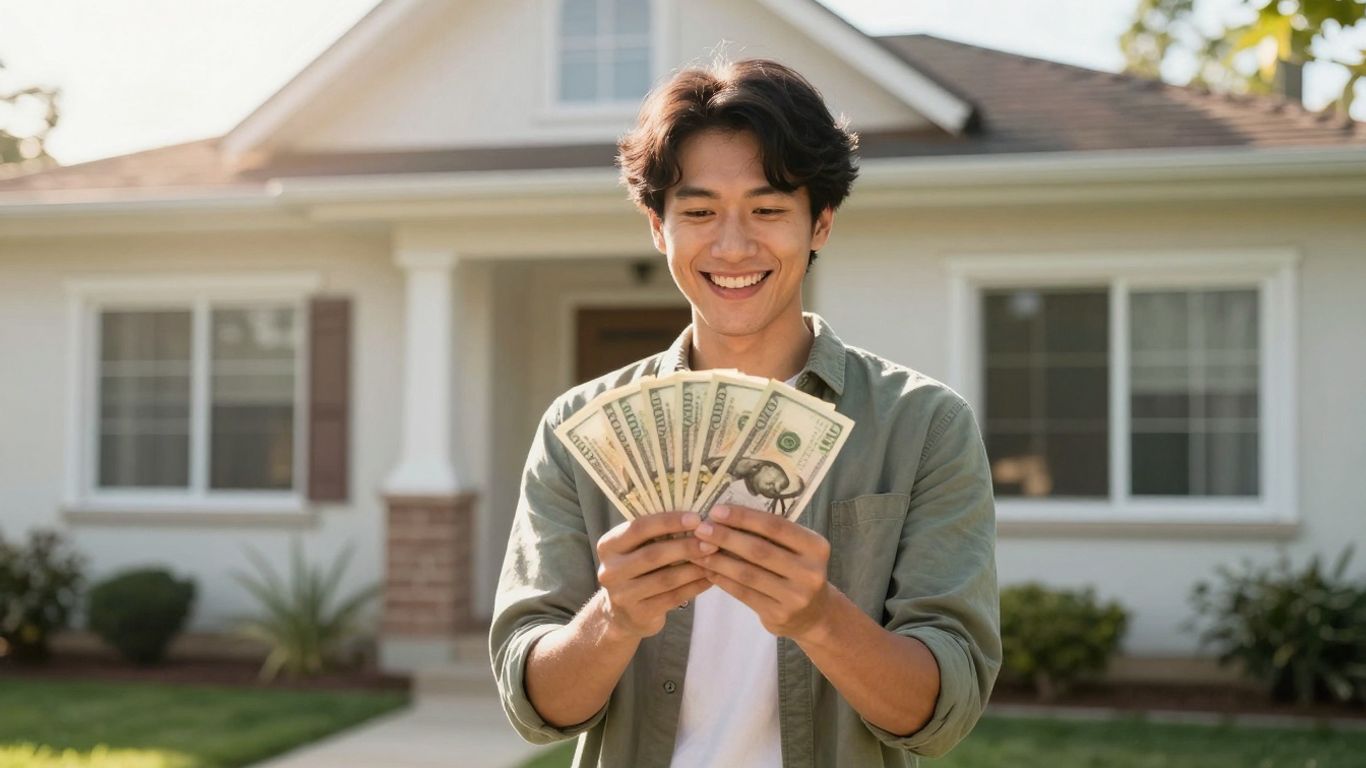 Homeowner with cash, house, financial opportunity.
