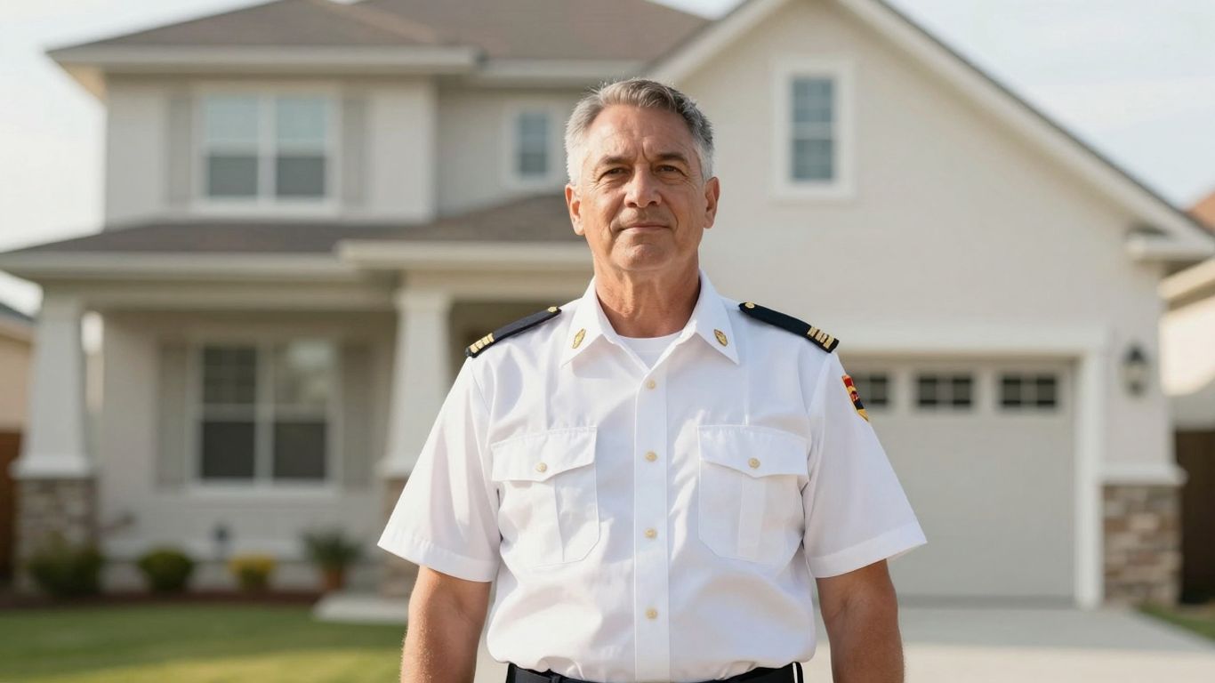 Veteran refinancing home loan for better terms.