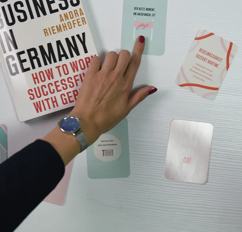 Video call screenshot showing a woman holding a large orange cat, with another smiling woman visible in the video call inset.