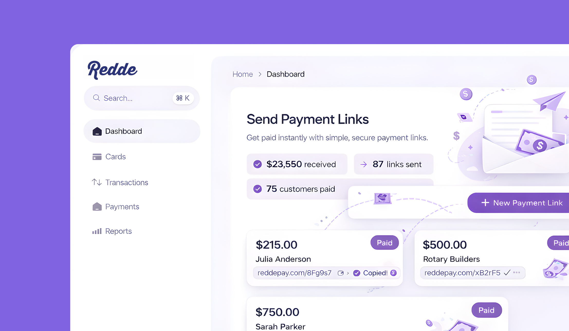 Sending Payment Links