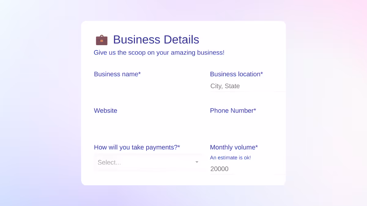 Business Details